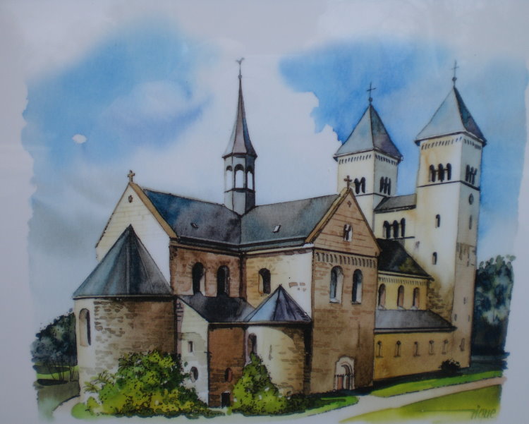 Die romanische Klosterkirche Bad Klosterlausnitz – eine dreischiffige Pfeilerbasilika aus dem 12. Jahrhundert